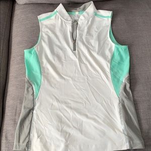 Ladies golf tank top